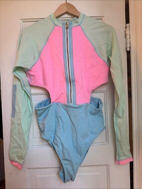 Hurley x love shack fancy surf suit